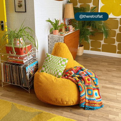 Corduroy Bean Bag
