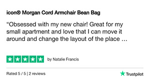 Cord Bean Bag Armchair