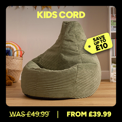 Kids Cord Bean Bags