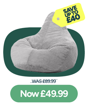 Corduroy Recliner Bean Bag