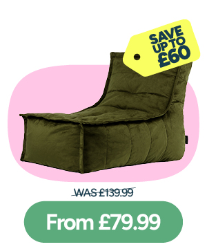 Dolce Velvet Lounger Bean Bag