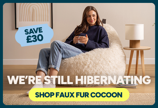 Faux Fur Cocoon Bean Bags