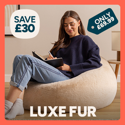 Super Soft Faux Fur Bean Bag