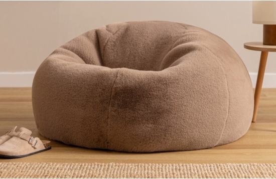 The Kingston Faux Fur Bean Bag: A Modern Classic for the Cosy Home