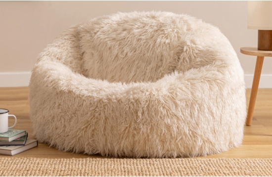 The Independent named our Mongolian Faux Fur Bean Bag the best in the UK