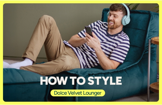 How to style: icon Dolce Velvet Lounger