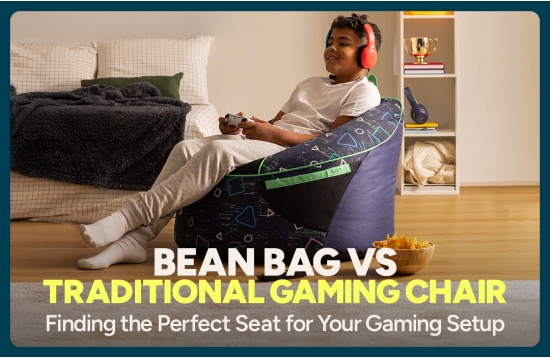 Bean Bag vs. Traditional Gaming Chair: Finding the Perfect Seat for Your Gaming Setup