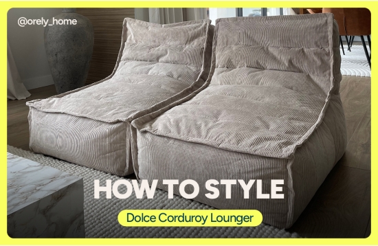 How to style: icon Dolce Corduroy Lounger