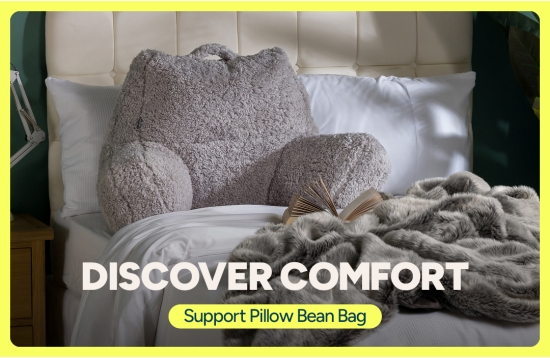 Discover Comfort: icon Support Pillow Bean Bag