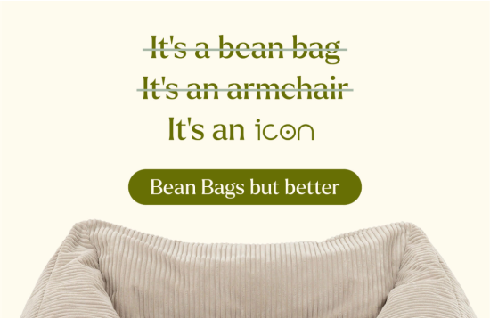Introducing icon Bean Bags
