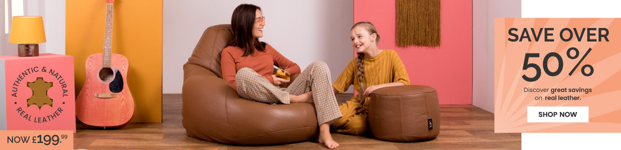 Real Leather Bean Bags Real Leather Bean Bags
