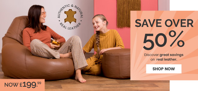Real Leather Bean Bags Real Leather Bean Bags