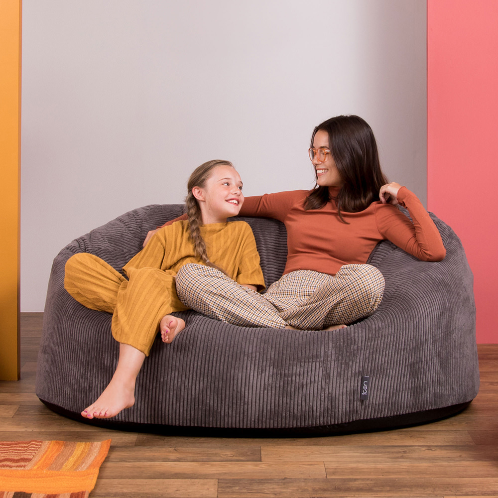 Two person bean bag chair top