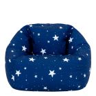 icon® Starry Skies Kids Bean Bag, Navy Blue