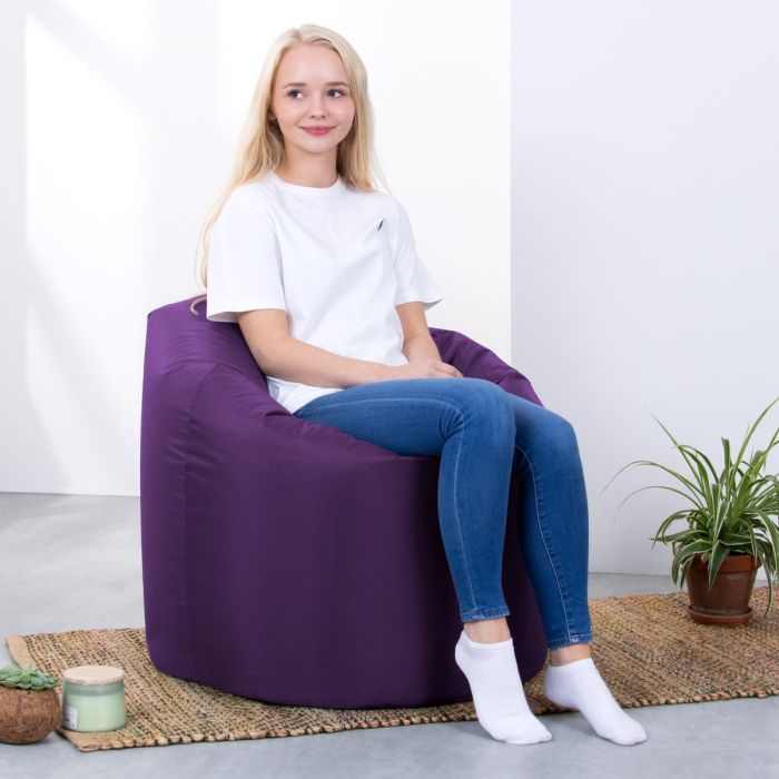 bean bag with handle