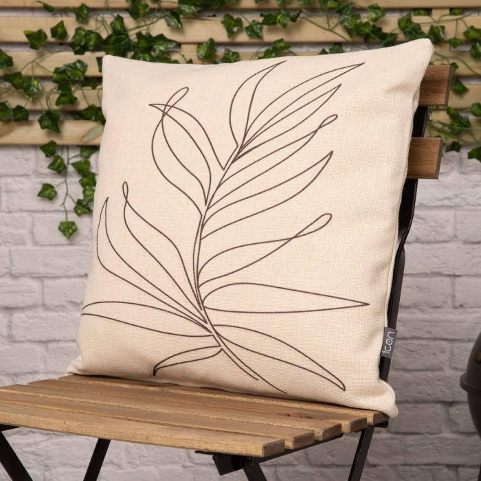 leaf outdoor pillow