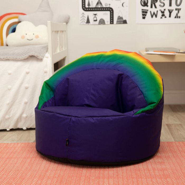 35 Deluxe Beanbag  Rainbow