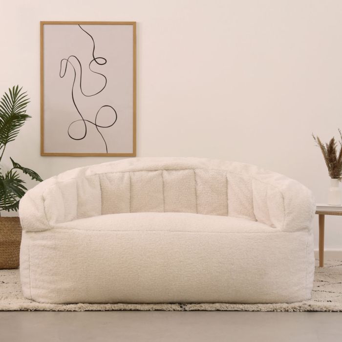 icon Norbu Fleece Sofa Natural