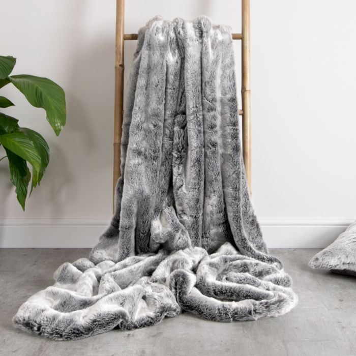 布団・毛布 EDITION New York/London Faux Fur Throw London Faux Fur Throw by Edition