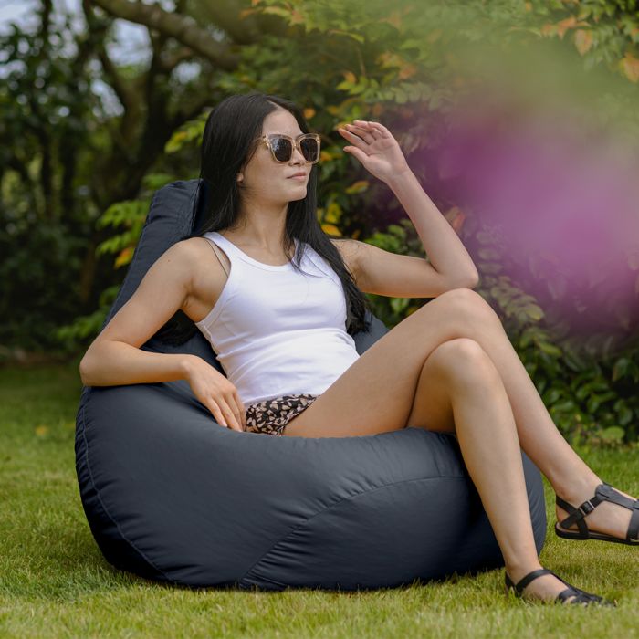 Tulum IndoorOutdoor Bean Bag Lounger by Christopher Knight Home  On Sale    22704623