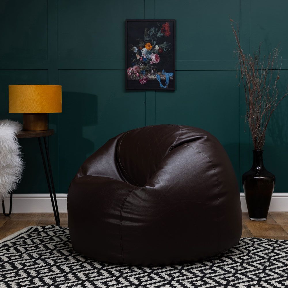Panelled XL Bean Bags Faux Leather