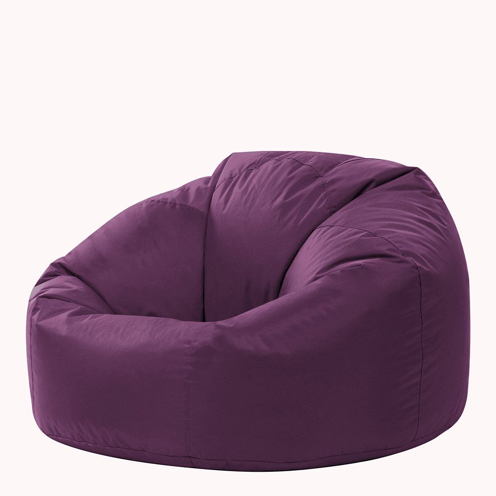 icon® Classic Indoor-Outdoor Bean Bag, Mulberry Purple