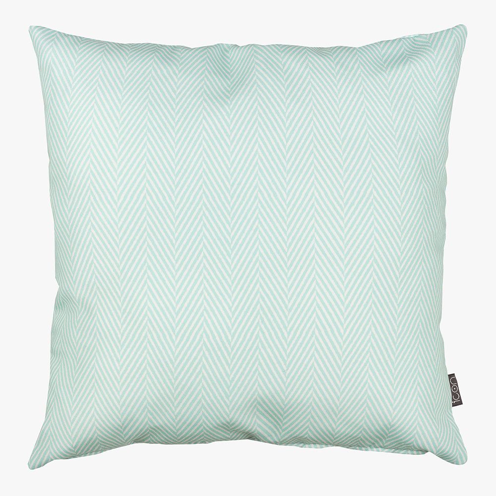 icon® Hej Square Cushion Frozen Blue, Pack of 2