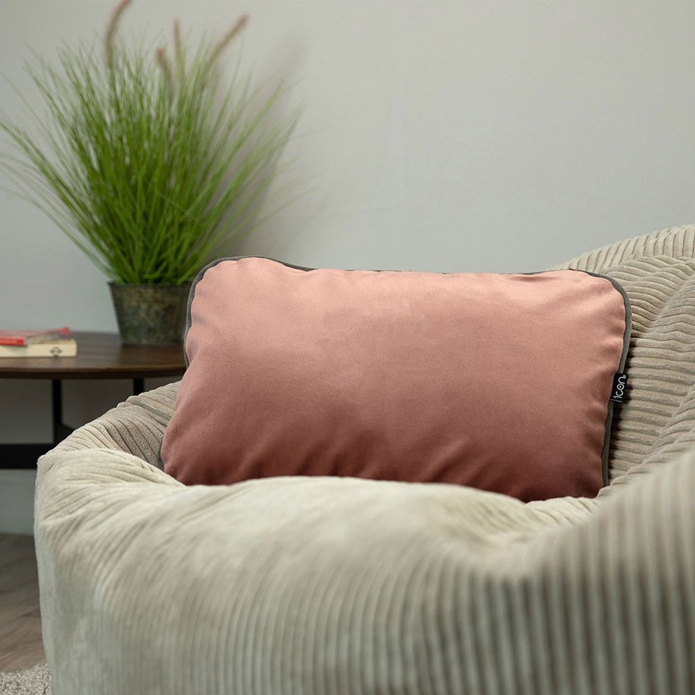 icon® Rook Velvet Lumbar Cushion [2 Pack]