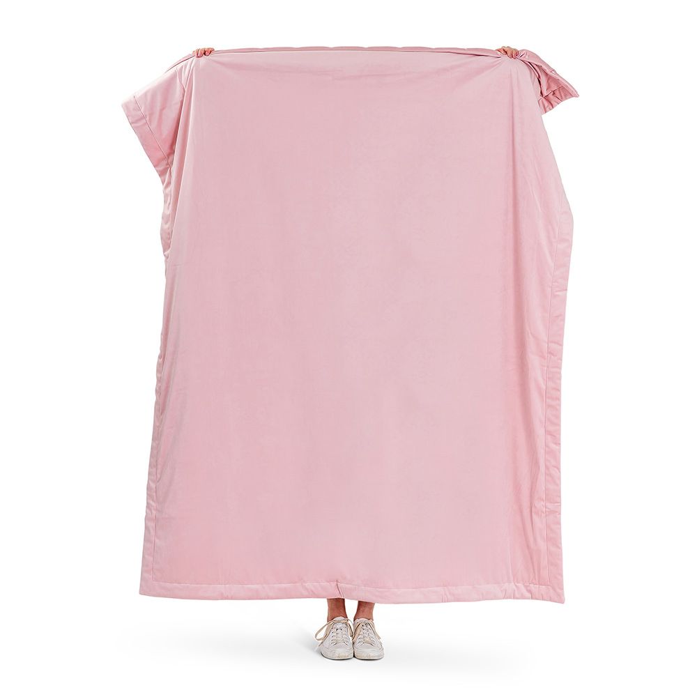 Icon® Rosa Velvet Throw, Rose Dust Pink