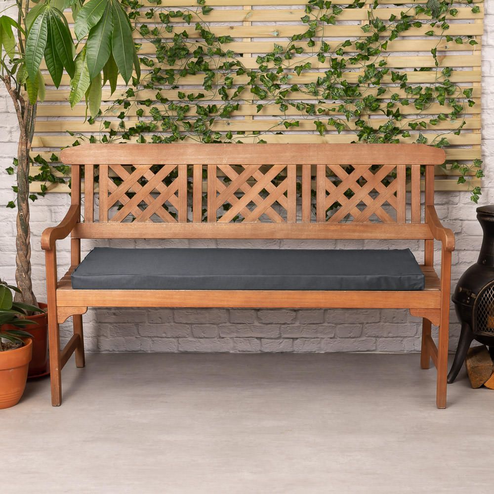 Veeva® Medium Outdoor Garden Bench Cushion,  120 x 48cm