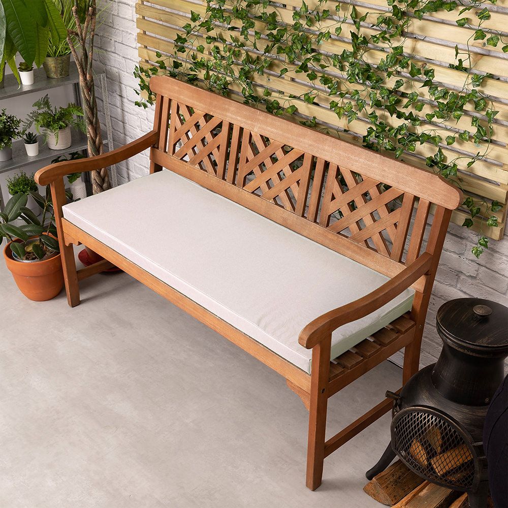 Veeva® Medium Indoor Outdoor Bench Pad, Stone