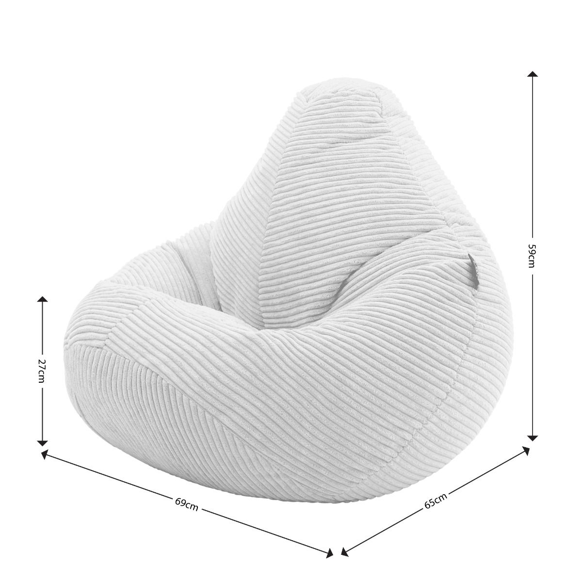 icon® Kids Dalton Cord Bean Bag Pod