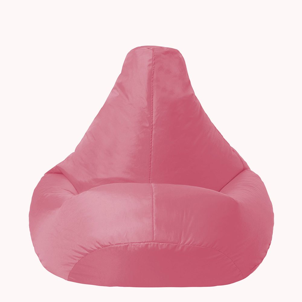 Veeva® Kids High Back Bean Bag Pod Indoor-Outdoor, Rose Dust