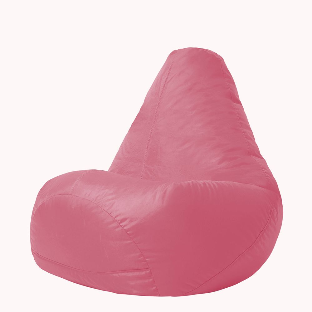 Veeva® Kids High Back Bean Bag Pod Indoor-Outdoor, Rose Dust