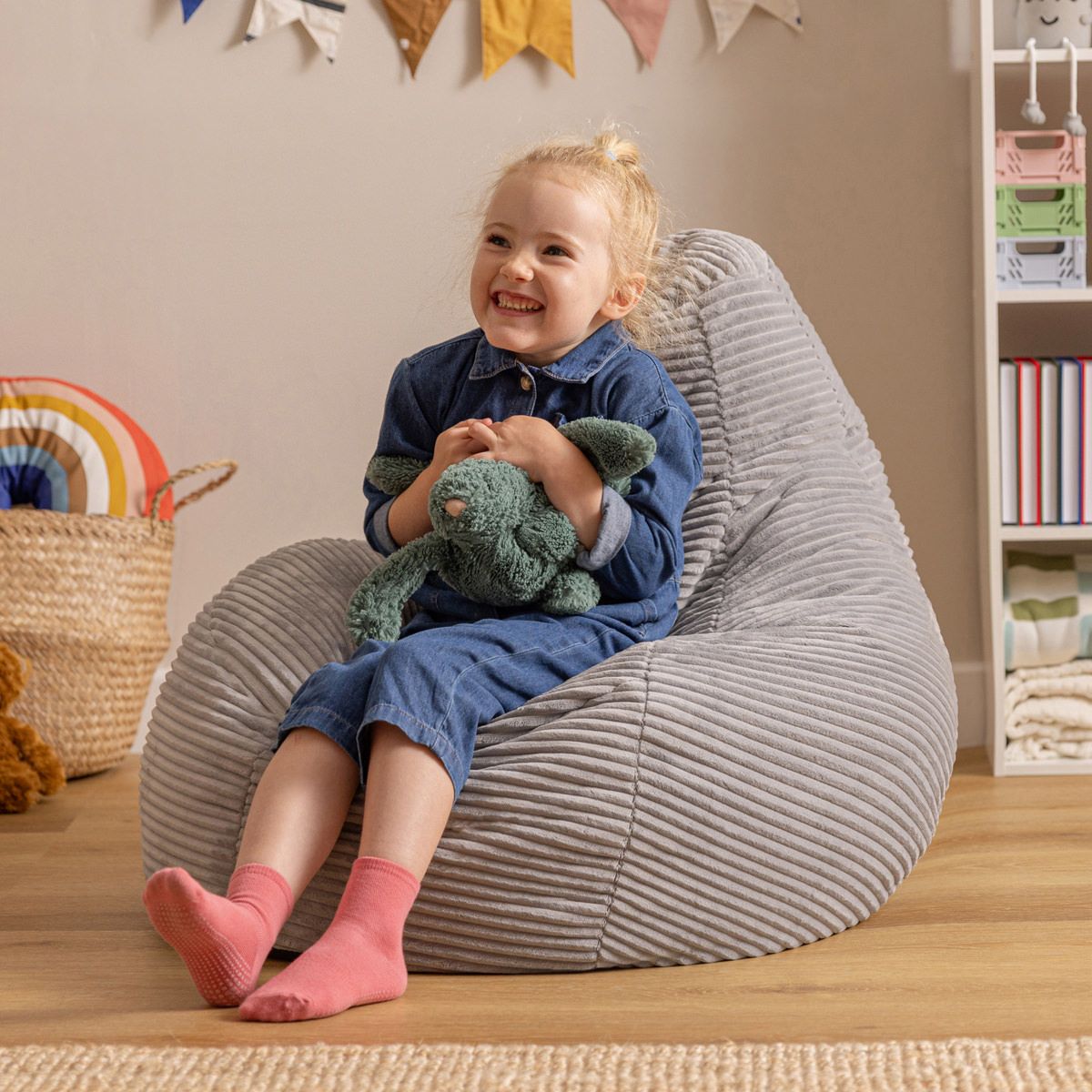 icon® Kids Dalton Cord Bean Bag Pod