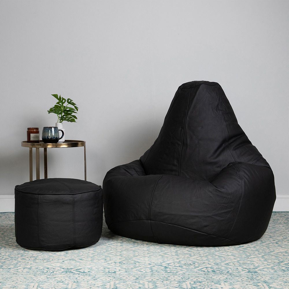 icon® Valencia Real Leather Recliner + Footstool