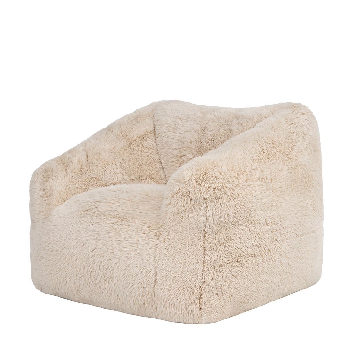 icon® Aspen Armchair, Faux Fur Natural