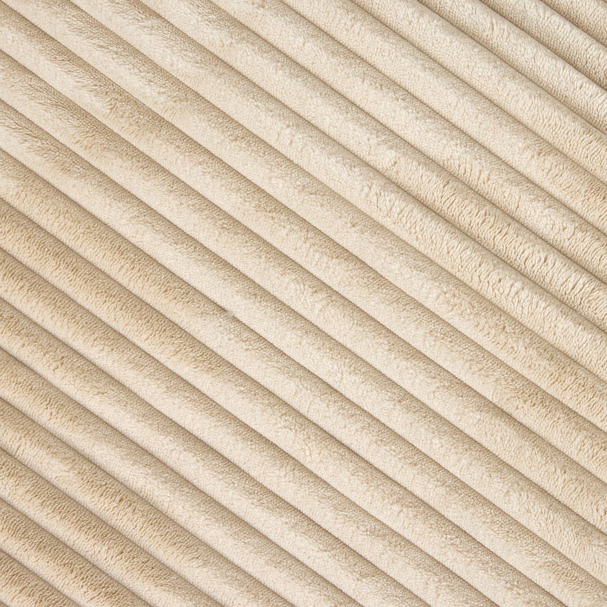 icon® Como Round Chunky Cord Footstool, Natural