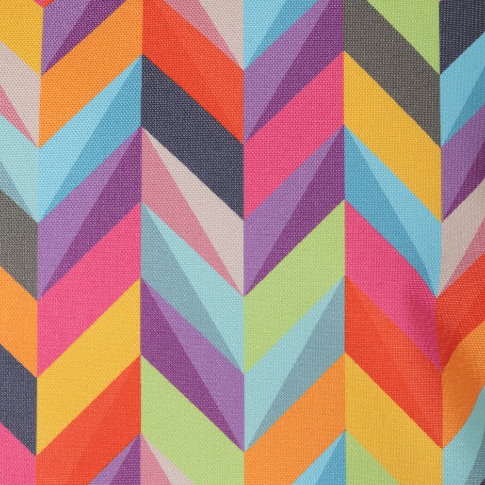 icon® Herringbone Print Indoor-Outdoor Cushion, Multicolour