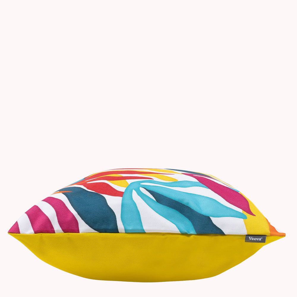 Veeva® Abstract Palm Print Outdoor Cushion