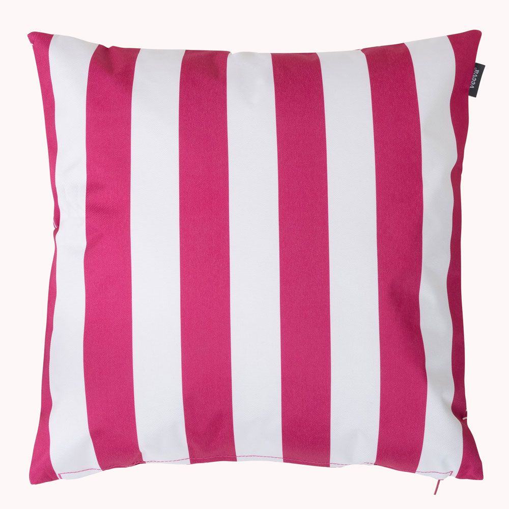 icon® Deck Stripe Indoor-Outdoor Cushion, Pink