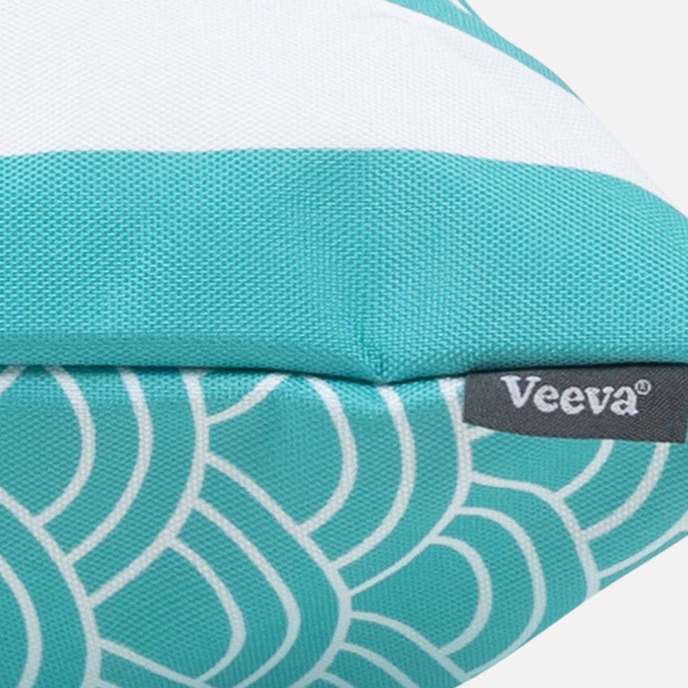 Veeva® Deck Stripe Outdoor Cushion Peppermint
