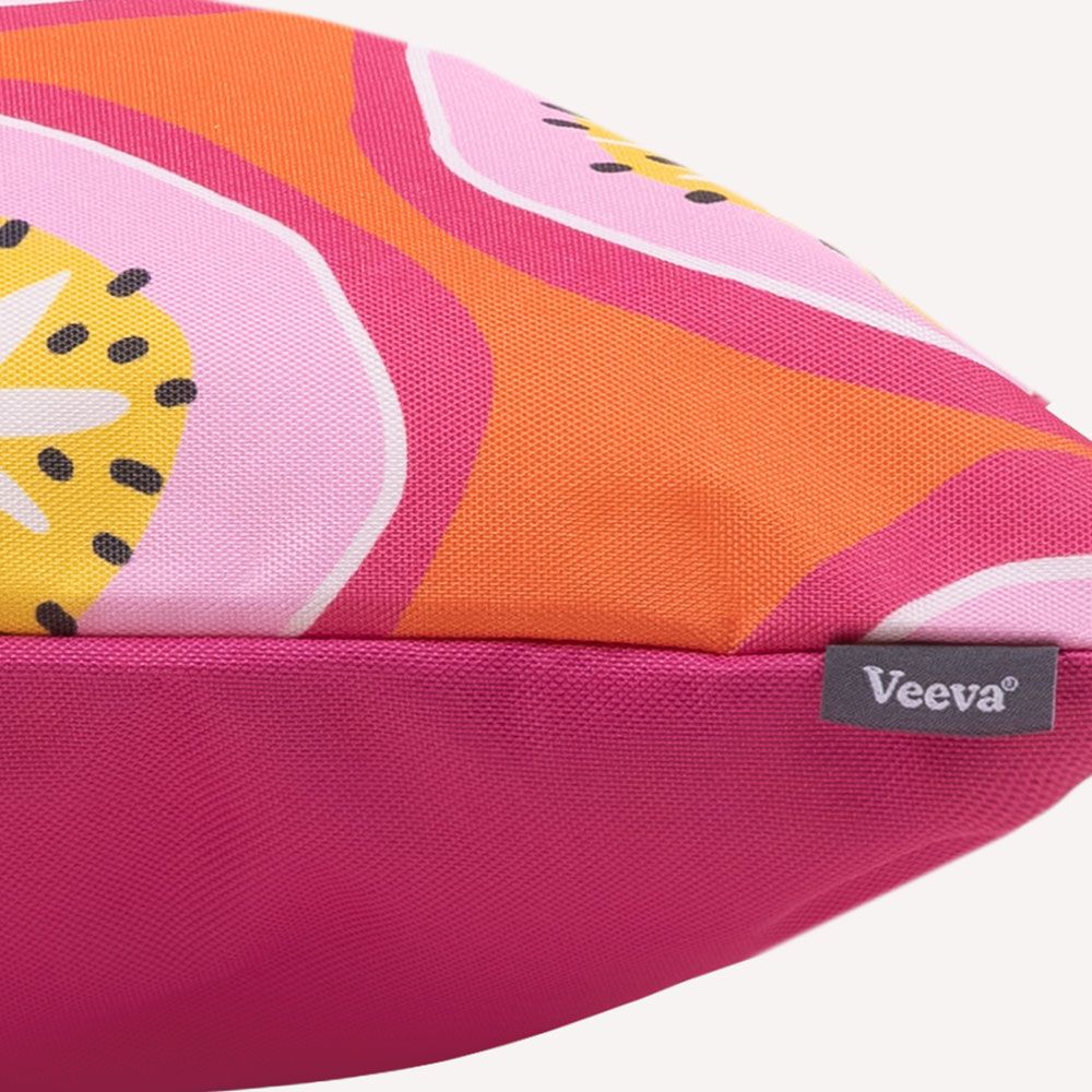 icon® Passionfruit Indoor-Outdoor Cushion, Pink