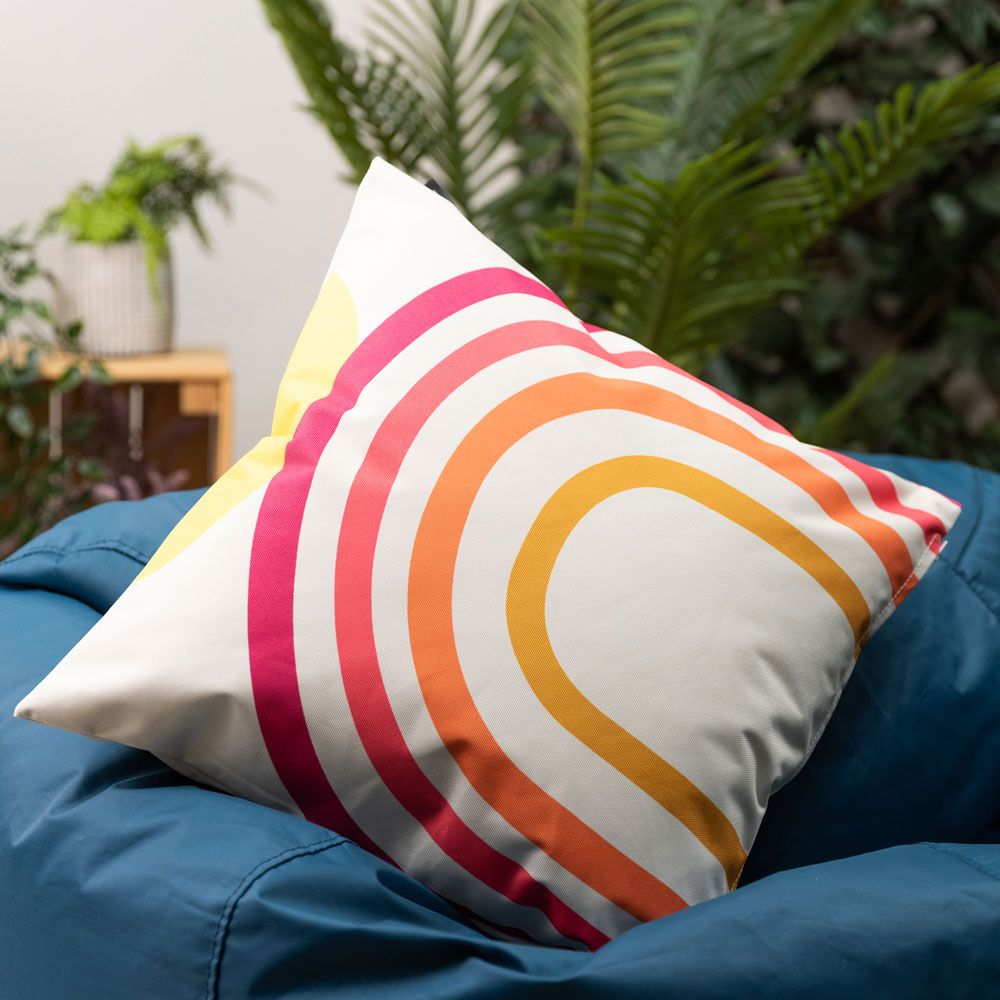Veeva® Sun and Rainbow Outdoor Cushion