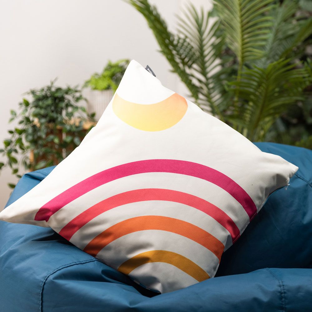 Veeva® Sunset and Rainbow Outdoor Cushion