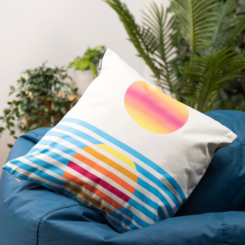 Veeva® Sunset and Rainbow Outdoor Cushion
