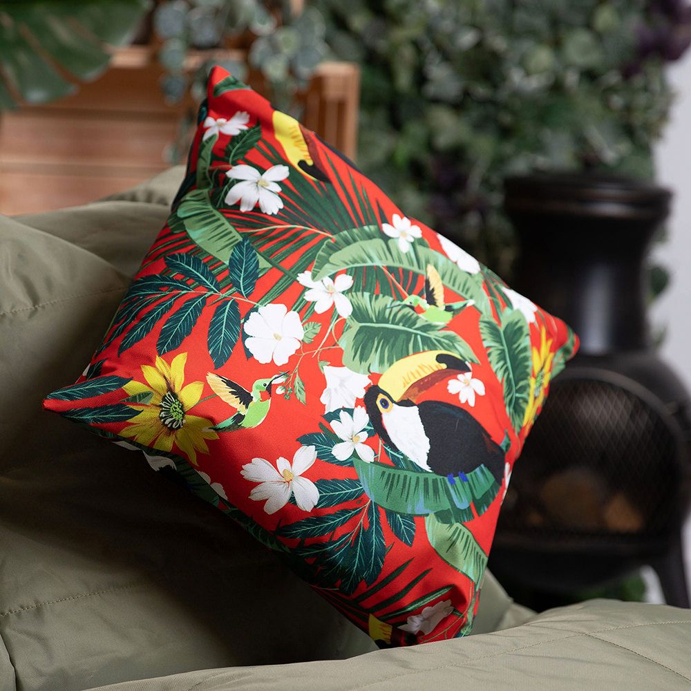 Veeva® Toucan Print Outdoor Cushion