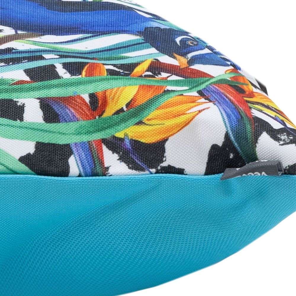 Veeva® Tropical Peacock Outdoor Cushion