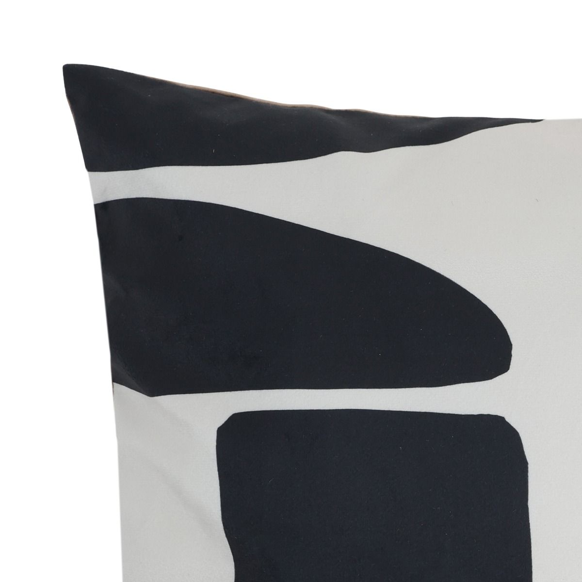 icon® Monochrome Print Velvet Cushion