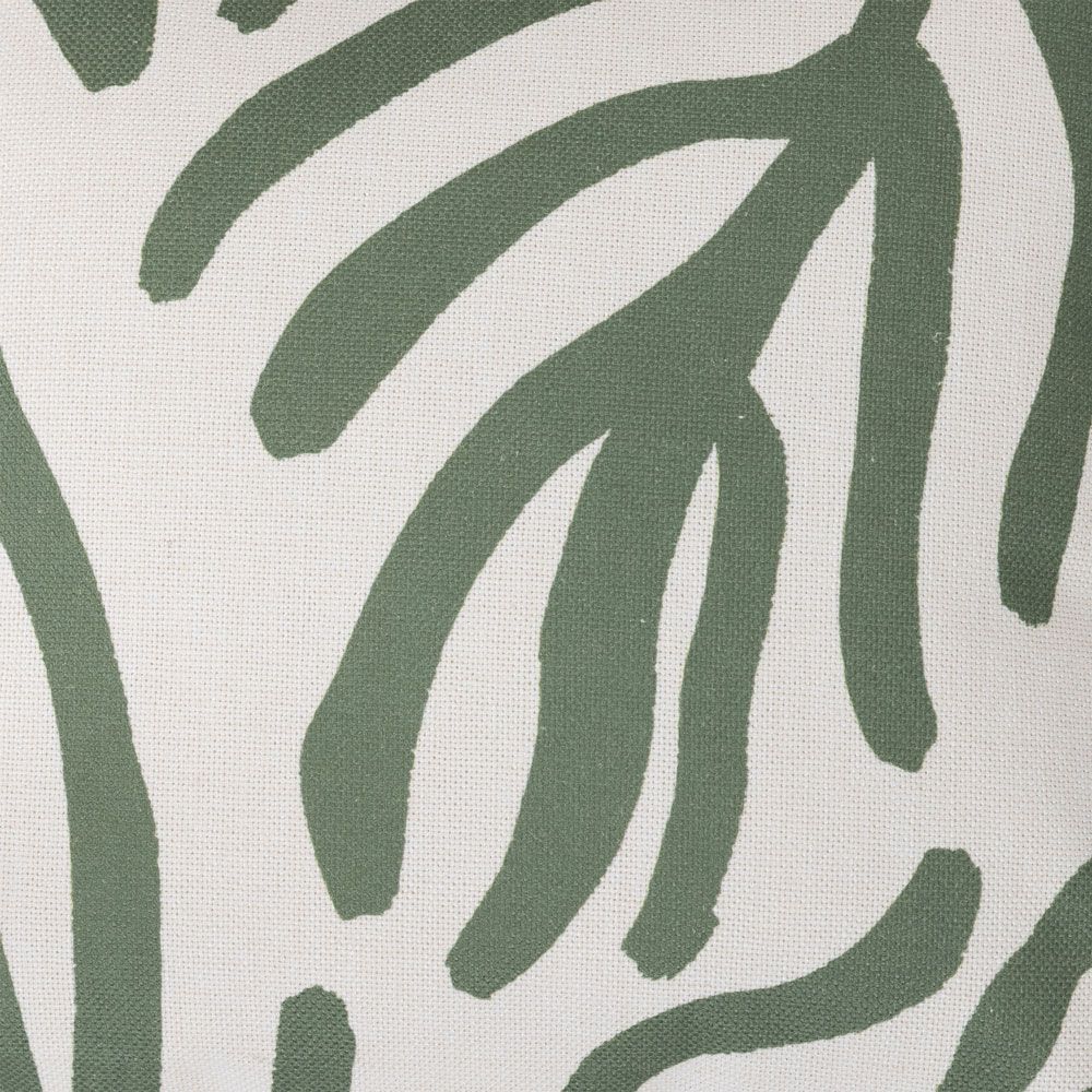 icon® Abstract Leaf Print Indoor-Outdoor Cushion, Multicolour